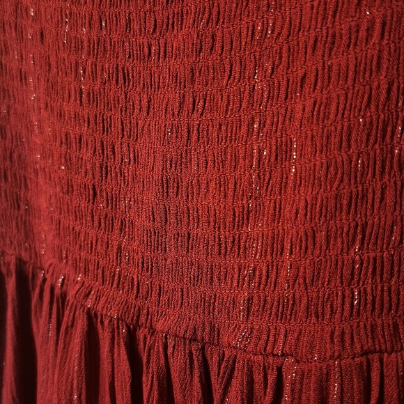 Francesca’s Red Off the Shoulder Mini Dress Size M - Picture 3 of 4